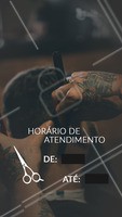 Fique de olhos nos nossos horários e venha dar um tapa no seu visual!
#ahazou #horario #barbearia