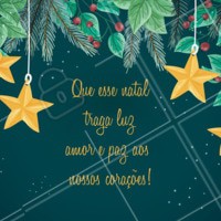 A mágica do natal está no ar e nós desejamos a todos os clientes dias felizes! Boas Festas 🎅 #natal #datasespeciais #festas #ahazou #bandbeauty
