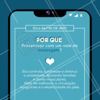 Não sabe com o que presentear nesse fim de ano?
Confira nossa dica de #ValePresente 💛
#presente #valepresente #dica #beautytips #natal #anonovo #ahazou #bandbeauty #presentino #massagem