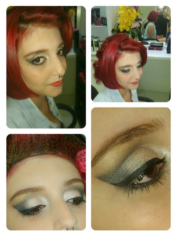 Maquiagem Social Maquiagem executada em cliente no Espaço da Beleza - Racco Joaçaba. maquiagem, delineado maquiador(a)
