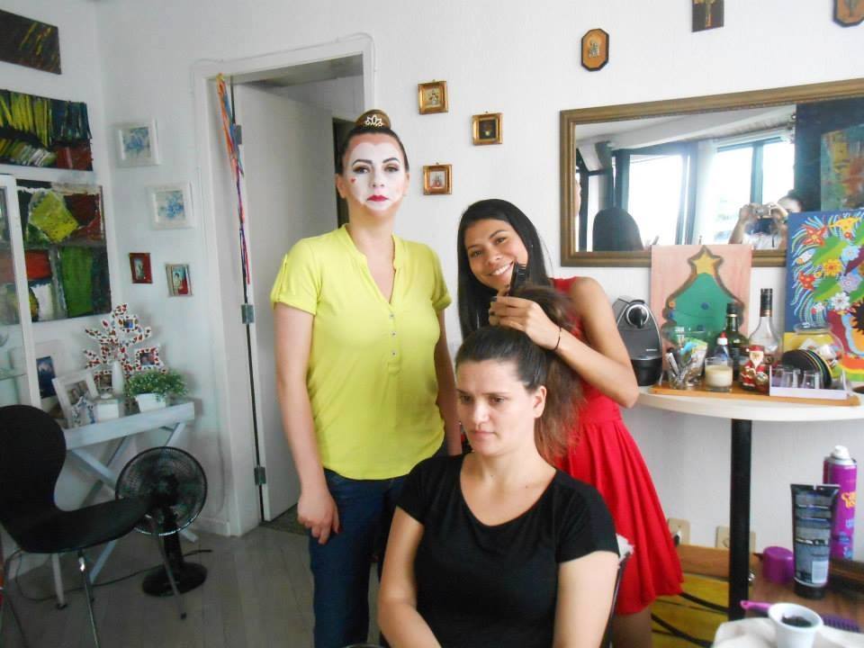 Maquiagem artística Maquiagem para evento de dança na escola Dante maquiador(a) designer de sobrancelhas consultor(a) de estetica maquiador(a)