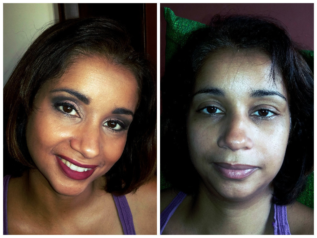 Antes e depois maquiador(a)