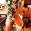 Penteado Debutante #flores #penteado