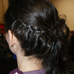 Hair by Liz CzelusniakSemi-preso# trançado lateral#Penteado#Formatura#by#LizCzelusniak