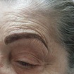 Sobrancelha com novo design e desenho realçado com a henna