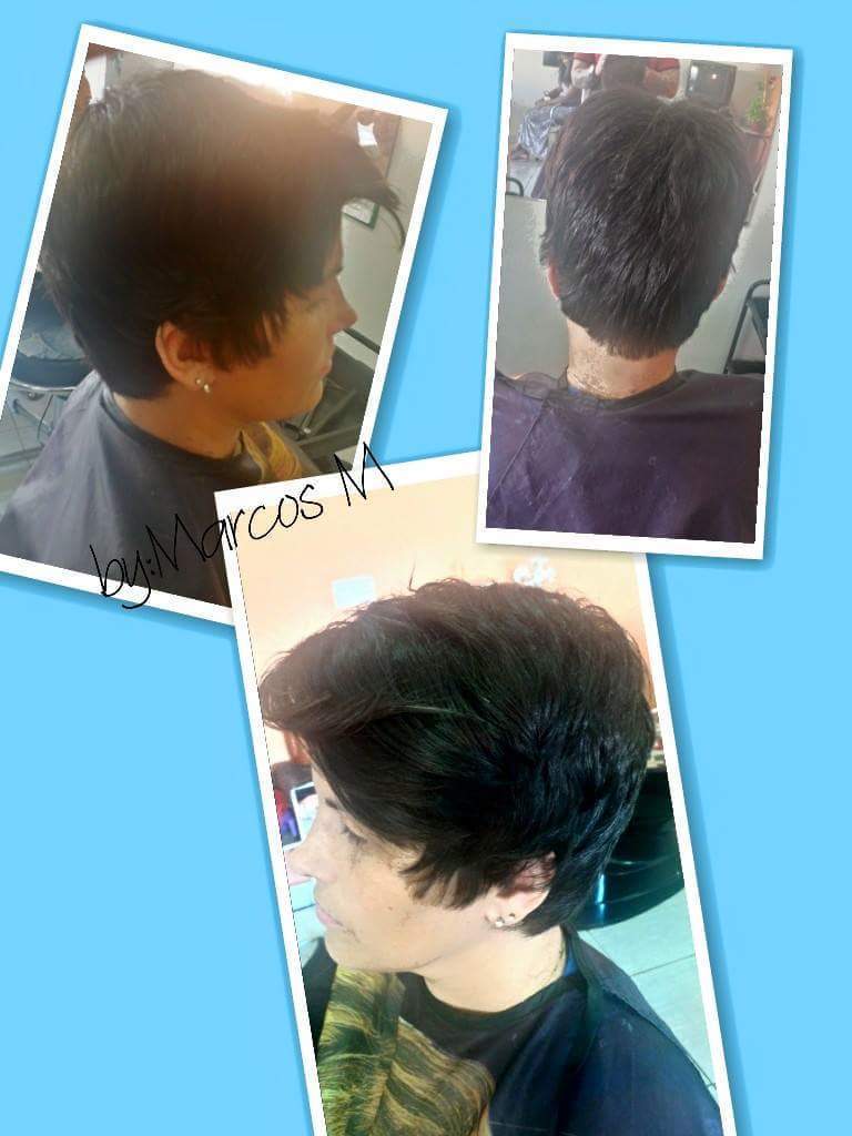 corte curto cabeleireiro(a)
