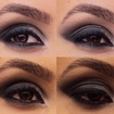 Maquiagem FestaUma maquiagem festa em tons de preto e prata, compõe o look Dark e ao mesmo tempo Despojado. O acabamento é sem o delineado gatinho dando ênfase somente ao contorno nos cílios superiores para elevar o olhar.
