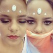 Make upMaquiagem realizada durante o curso de maquiador profissonal no instituto embelleze. Aula de maquiagem indiana. * A sobrancelha da modelo não passou por transformação.