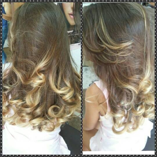 Ombré Pérola cabeleireiro(a)