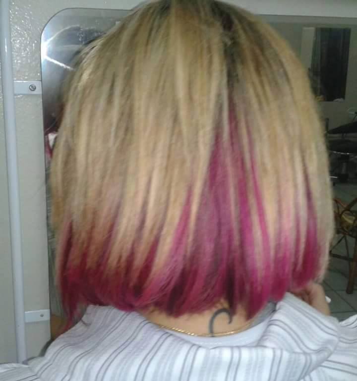 Mechas internas Pink cabeleireiro(a)