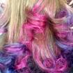 Ombré Colors Blue and Pink
