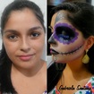 Maquiagem Artistica - Caveira MexicanaMaquiagem artística conceitual.