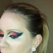 Maquiagem artísticaTécnica:CUT crease, côncavo marcado!