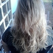 corte em v com escova simplescorte em v em camadas com escova simples