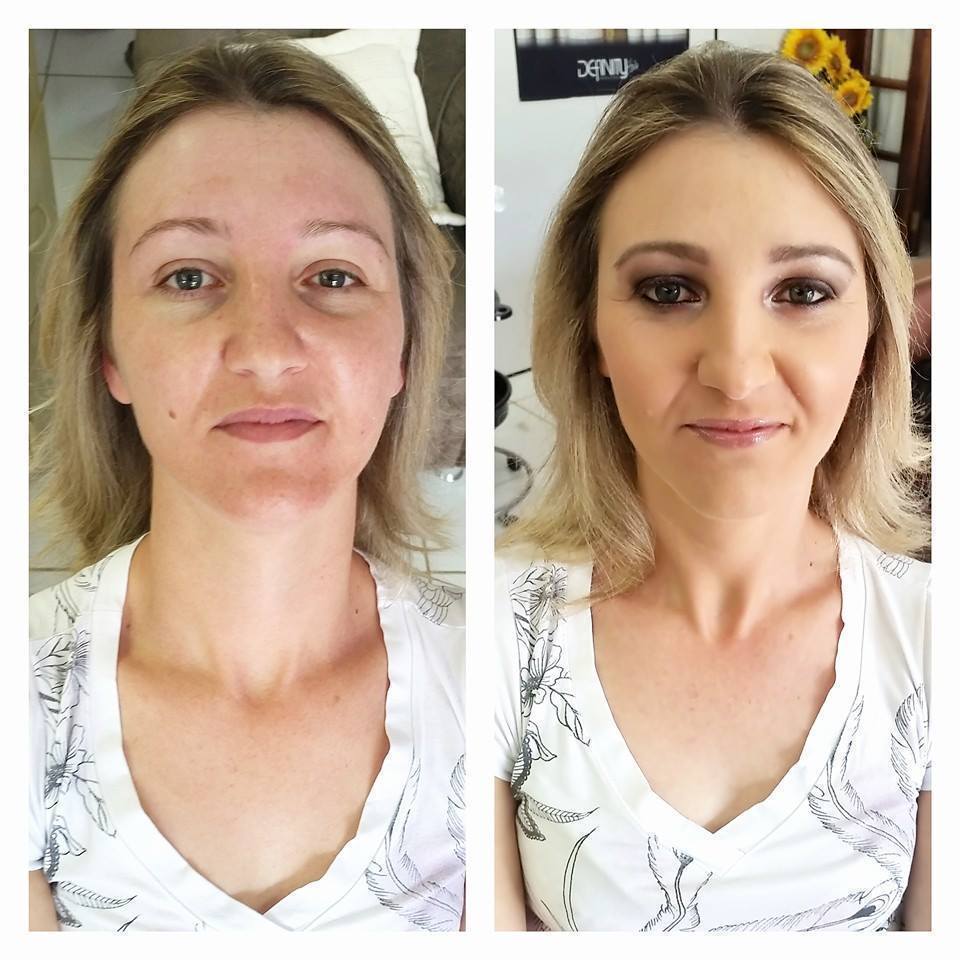 Antes e depois da cliente maquiador(a)