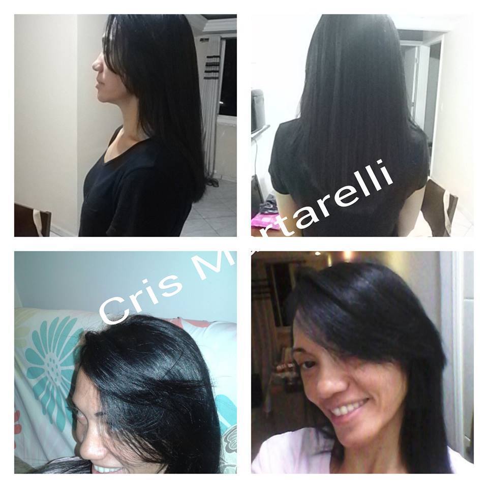 Relaxamento e corte  Relaxamento com guanidina, corte, hidratação e escova  auxiliar cabeleireiro(a)