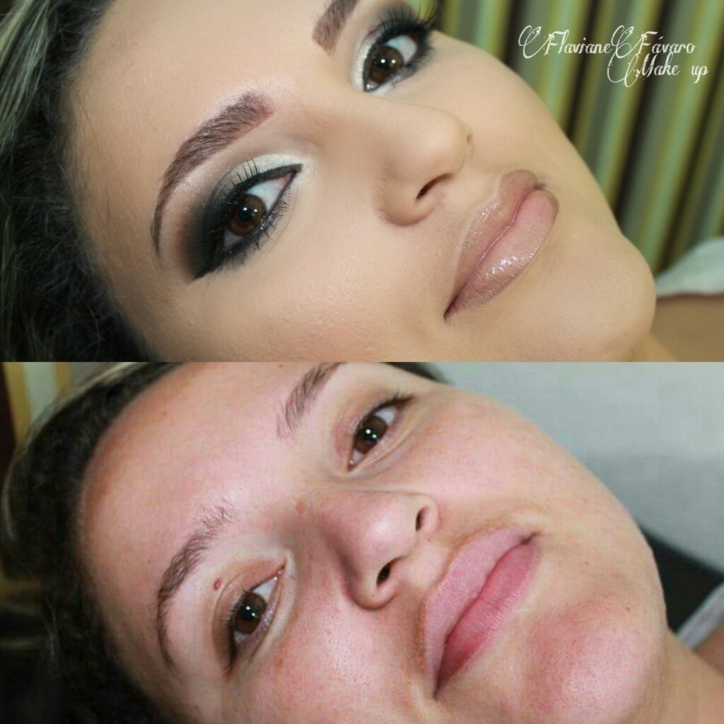 antes e depois maquiador(a)