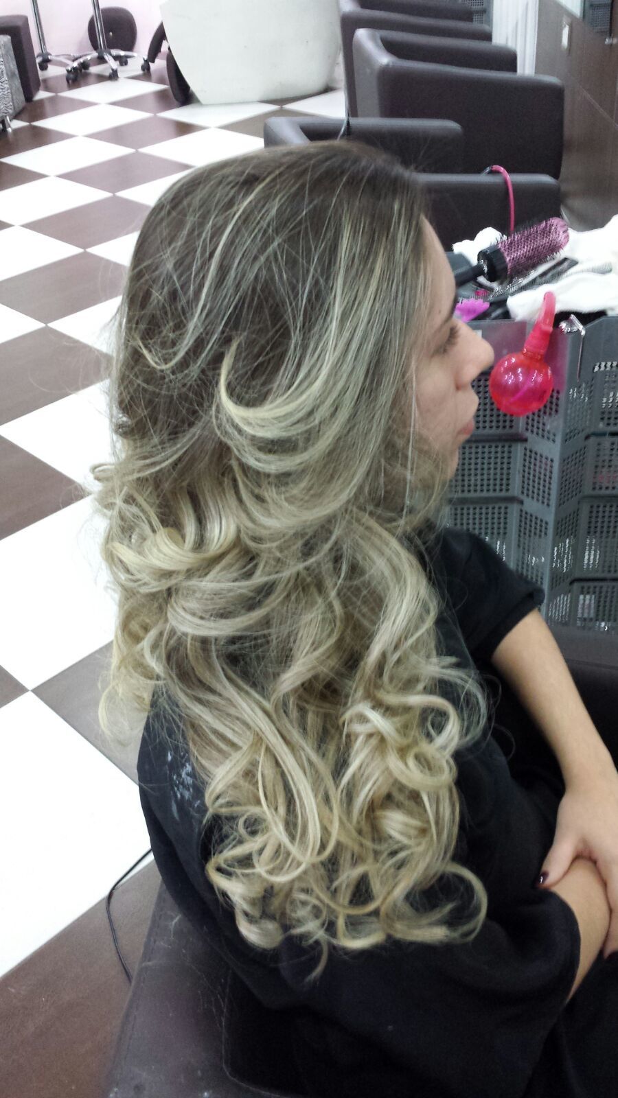 ombre hair, loiro cabelo  cabeleireiro(a) maquiador(a)