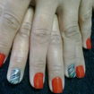 Unha De ZebrinhaEsta unha pintei com o esmalte Gabriela da colorama  eu colei pelicula ! A cliente amou! 