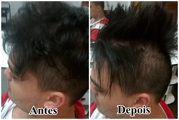 Progressiva Cabelo masculino cabeleireiro(a)