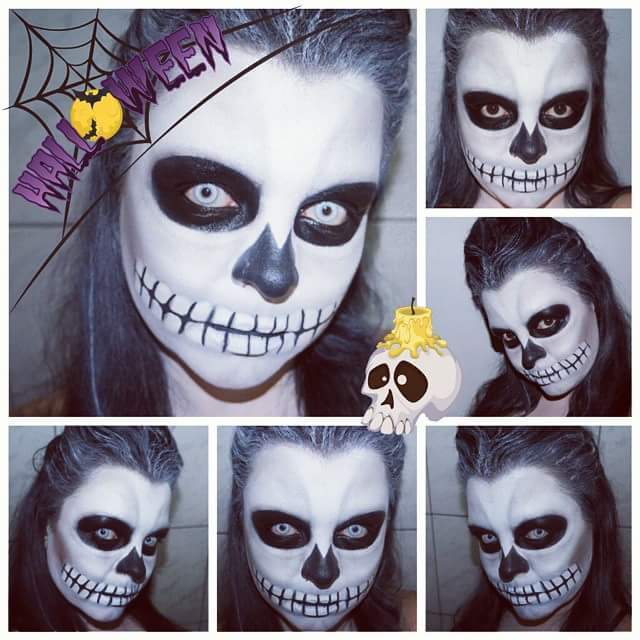 Maquiagem artística para halloween Caveira inspired.
#MaquiagemHalloween
#HalloweenMakeup
#MaquiagemArtística
#DiadasBruxas maquiador(a) designer de sobrancelhas