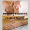 Massagem de redução de medidas e Drenagem Linfática 