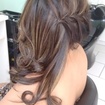 Penteado com trança um charme!