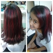 Mechas vermelho que tudo!