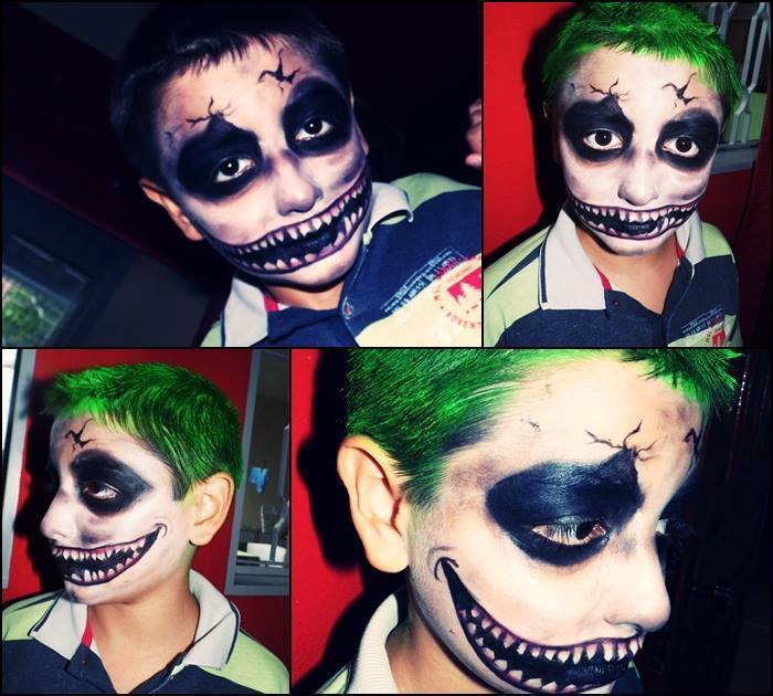 Halloween na escola.... maquiador(a)
