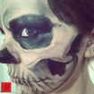 Maquiagem Artística de Halloween: caveira
#artística  #caveira