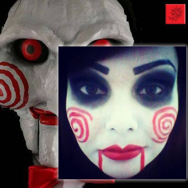 Maquiagem Artística de Halloween: Jigsaw
#artística  #halloween #jigsaw  maquiador(a) designer de sobrancelhas esteticista