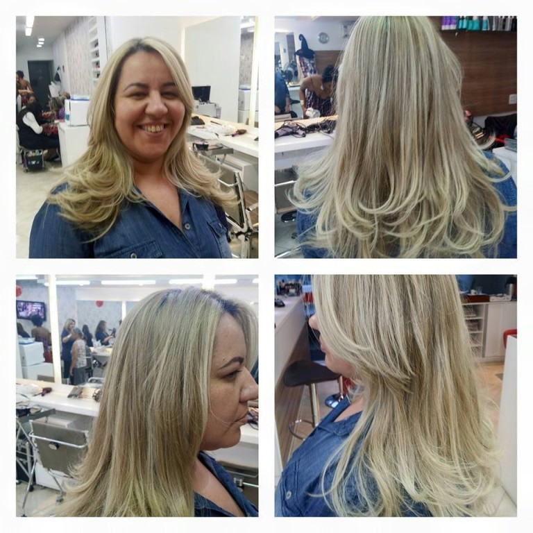 luzes, mechas,  cabelo  cabeleireiro(a) maquiador(a)