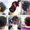 Penteados Presos! #penteados #coques #madrinha #haircut #Trança
