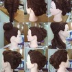 #penteado #tranças #coques #haircut #hairdresser #noivas #damas #formanda #formatura #hairdesigner