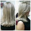 Luzes perolado e um cabelo saudável. 