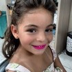 Maquiagem infantil, linda. Esse batom arrasou! 
 #loucaspormaquiagem #maquiagembrasil #maquiagemx #divulgamaquiagem