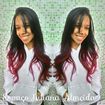 #ombreHairVermelho #OmbreHair #EspaçoJulianaAlmeida