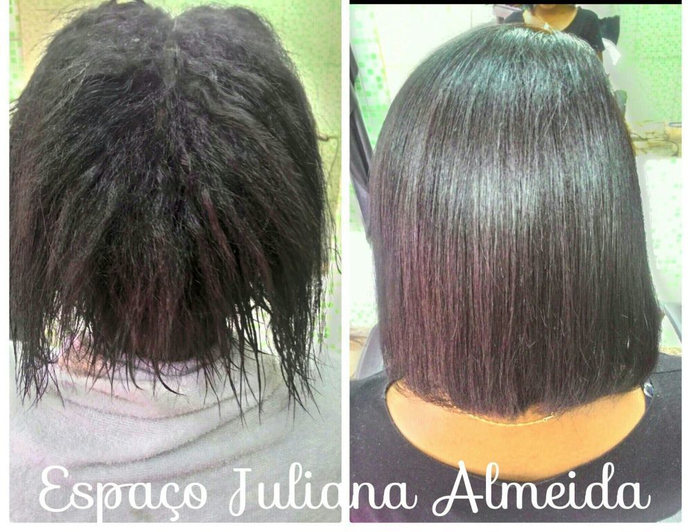 #realinhamentoTermico #FiosAlinhados #EspaçoJulianaAlmeida cabeleireiro(a) designer de sobrancelhas manicure e pedicure