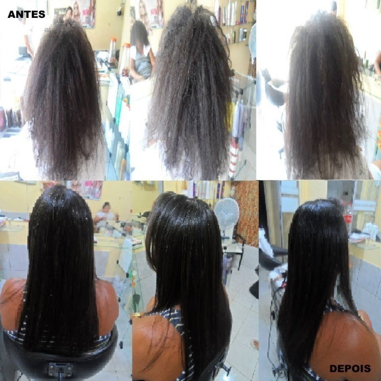 Progressiva sem  escova natural cabeleireiro(a)