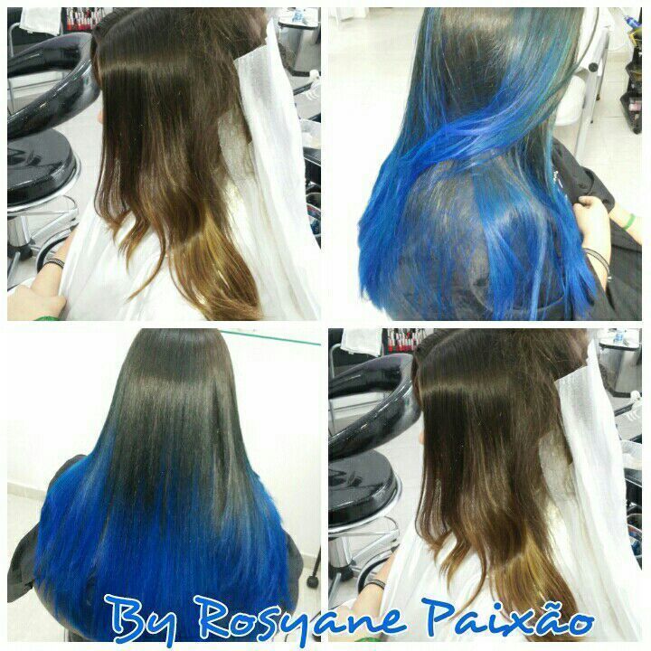 Californiana blue cabelo cabeleireiro(a)