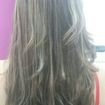 Mechas de transparência... super discreta