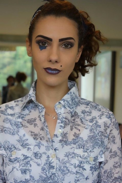 Maquiagem conceitual inspirada na Pop Art. Feita em Face chart! #maquiagem #makeup #popart #facechart #maquiagemconceitual maquiador(a) designer de sobrancelhas
