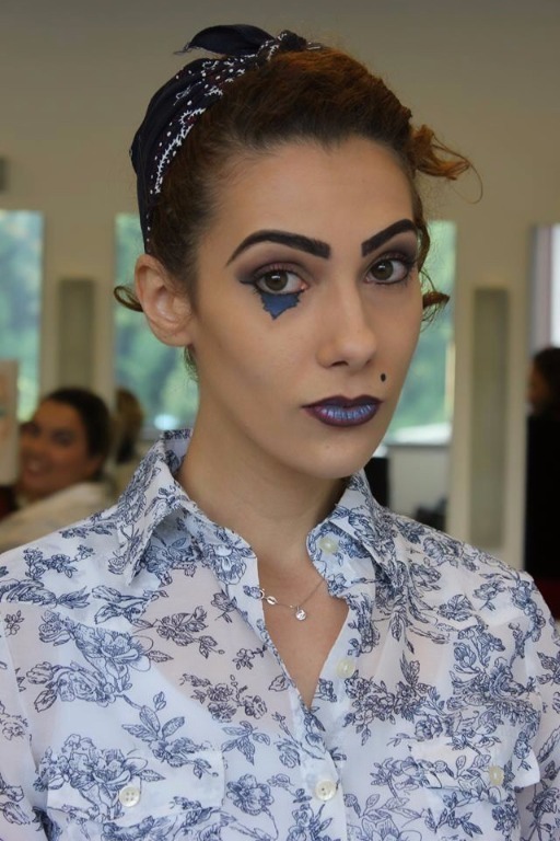 Maquiagem conceitual inspirada na Pop Art. Feita em Face chart! #maquiagem #makeup #popart #facechart #maquiagemconceitual maquiador(a) designer de sobrancelhas