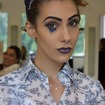 Maquiagem conceitual inspirada na Pop Art. Feita em Face chart! #maquiagem #makeup #popart #facechart #maquiagemconceitual