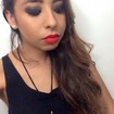 Smokey eyes e batom matte vermelho. #makeup #maquiagem #smokeyeyes #batomvermelho 