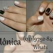 Unhas feitas por mim... Mônica weber