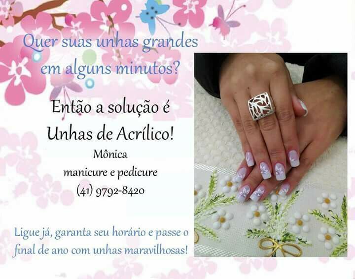 Mônica weber unha manicure e pedicure maquiador(a) consultor(a)