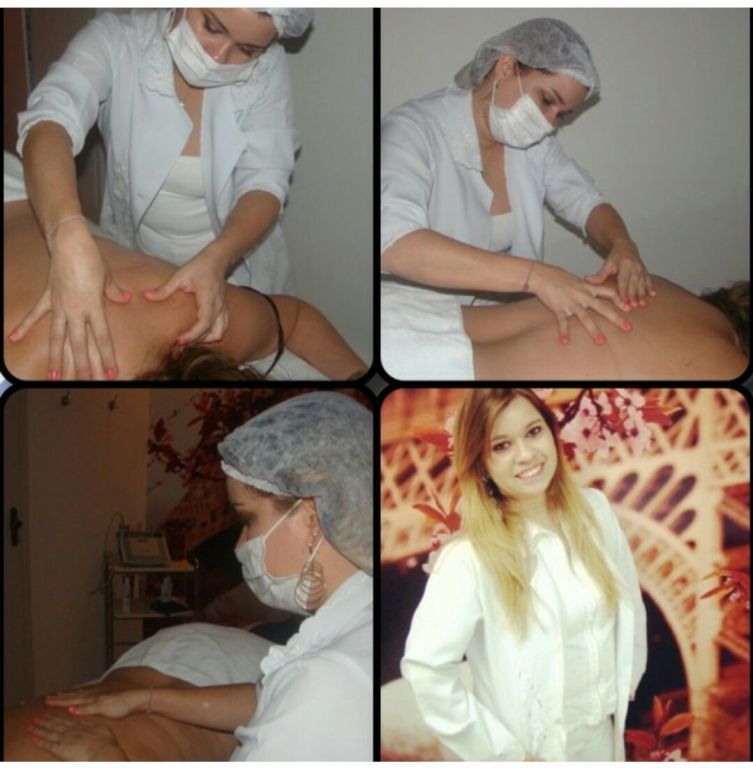 Massagem relaxante estética esteticista maquiador(a) massoterapeuta