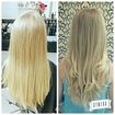Corte longo em "V" repicado.