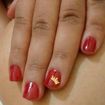 Lindas unhas com pingentes!